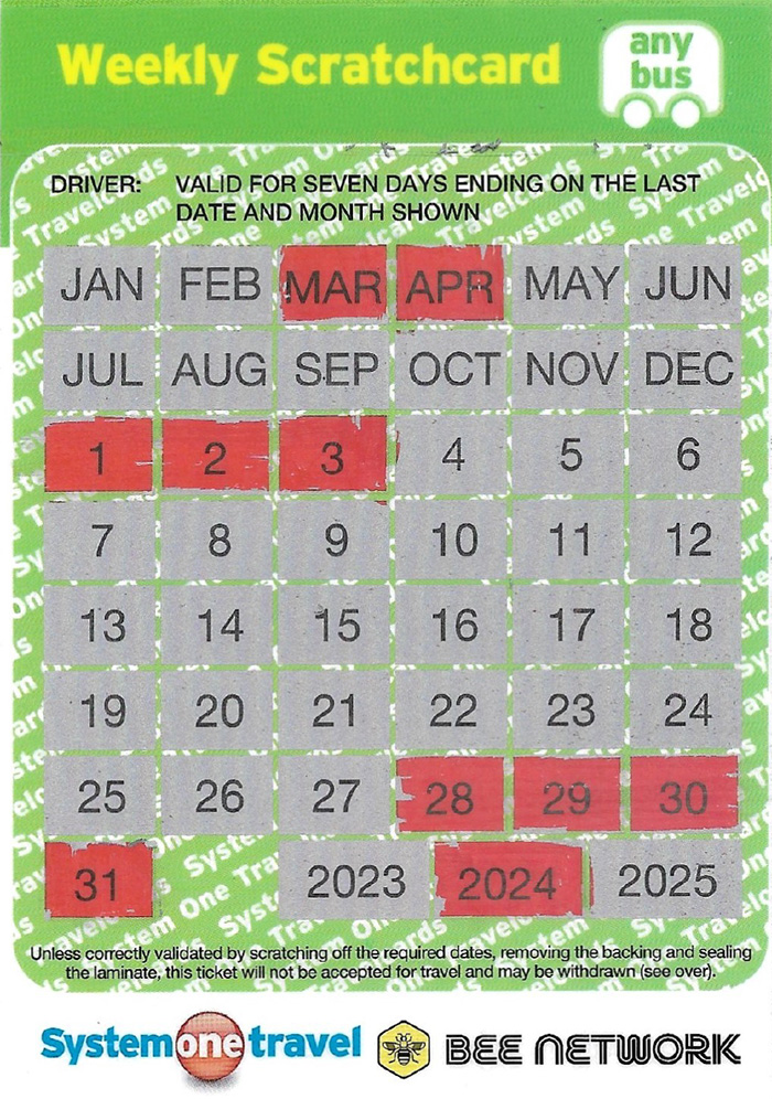 Scratch card example 01