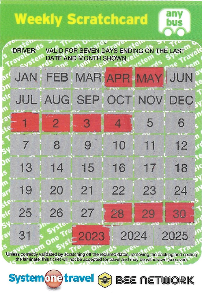 Scratch card example 01